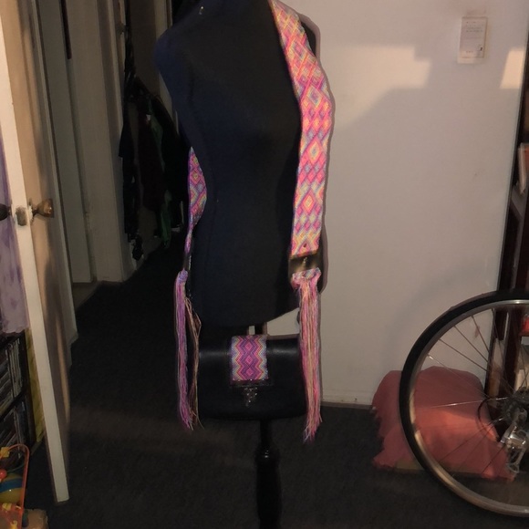 Handmade leather festival bag - Picture 2 of 15